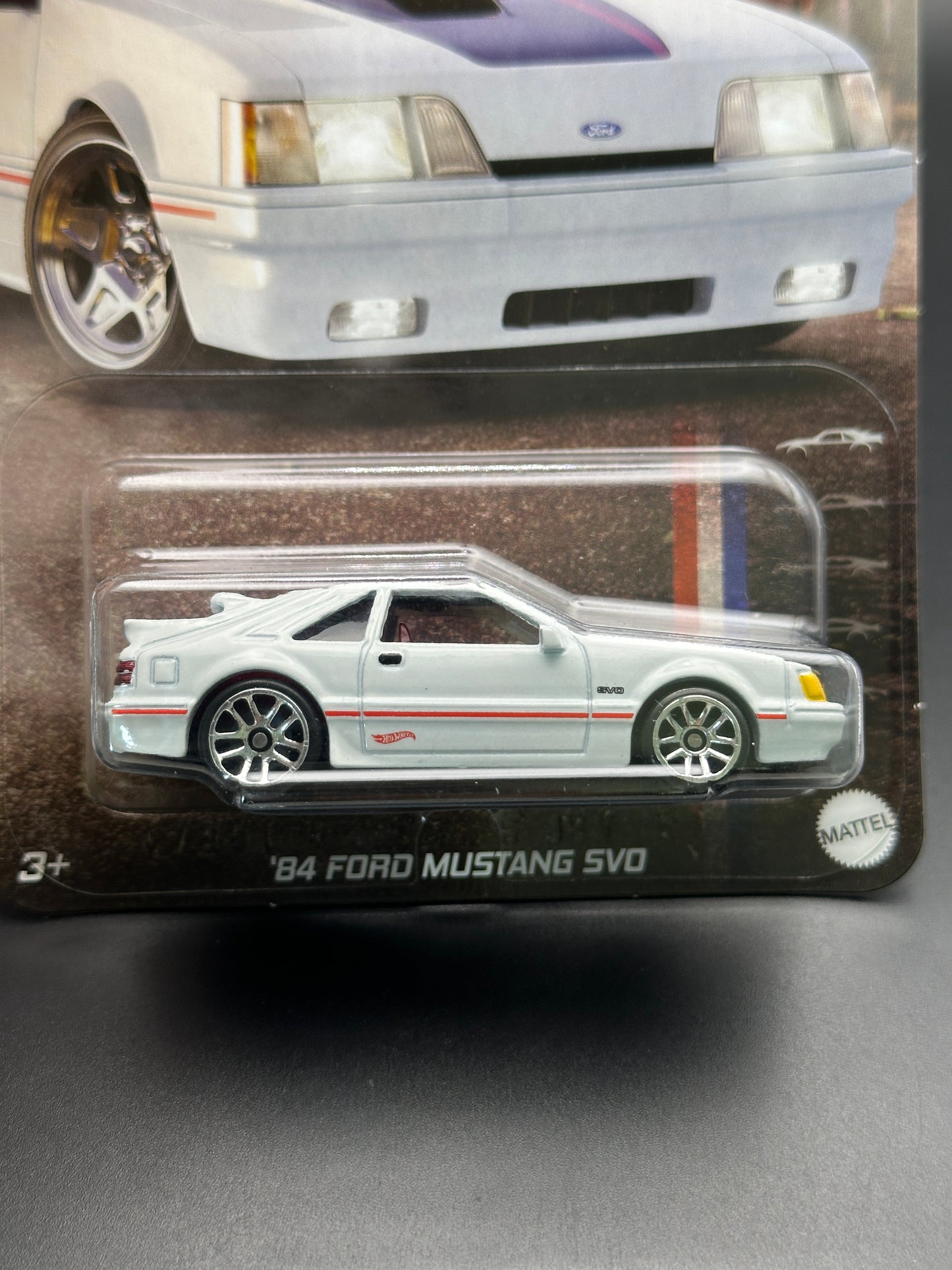 HOT WHEELS - 84 FORD MUSTANG SVO (2025) MUSTANG 60 YEARS 1/5