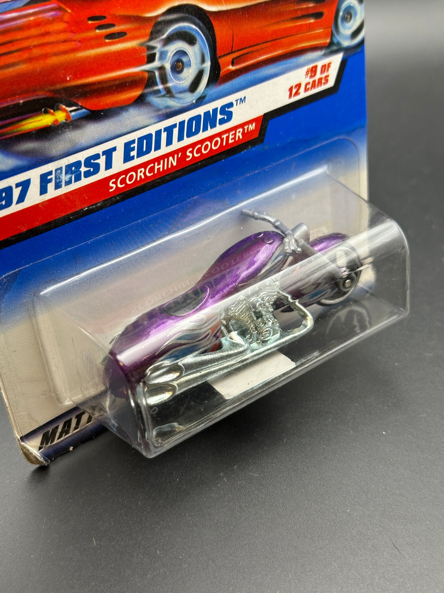 HOT WHEELS - SCORCHIN SCOOTER (1997) - HW 1997 FIRST EDITIONS 9/12