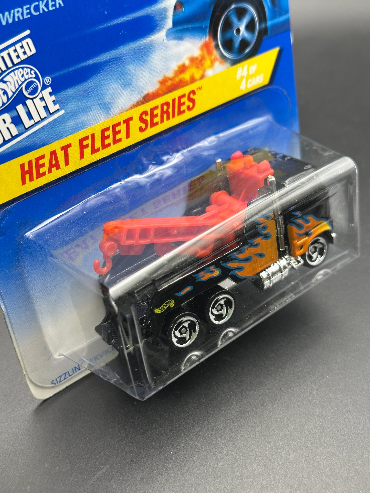 HOT WHEELS - RAMBLIN WRECKER (1997) - HW HEAT FLEET SERIES 4/4