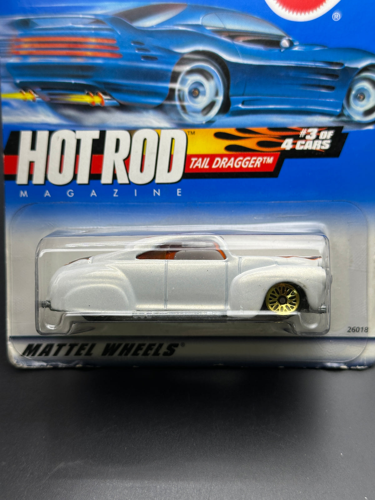 HOT WHEELS - TAIL DRAGGER (2000) - HW HOT ROD MAGAZINE 3/4