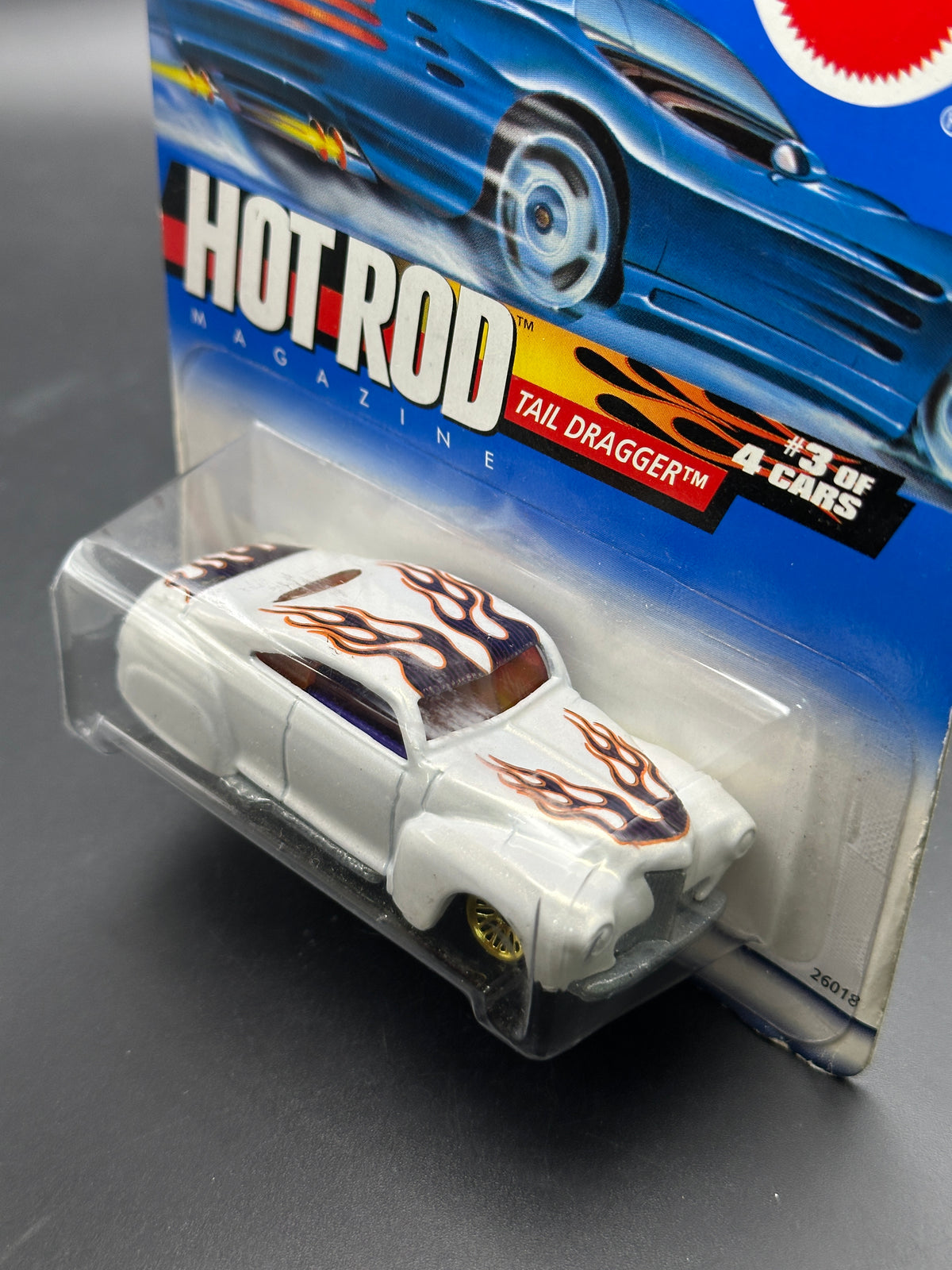 HOT WHEELS - TAIL DRAGGER (2000) - HW HOT ROD MAGAZINE 3/4