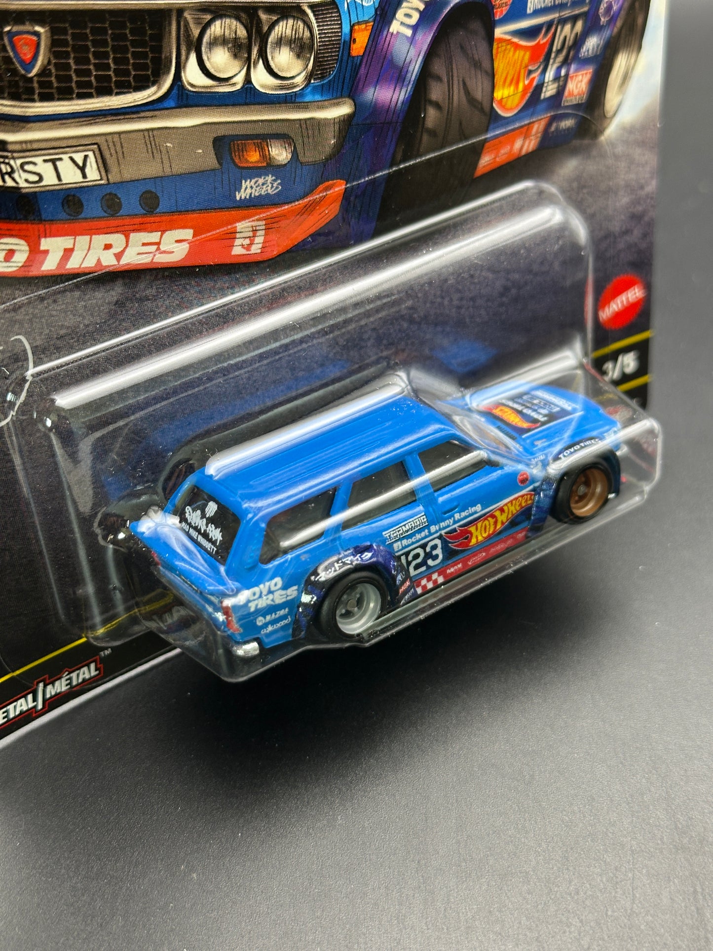 IMPORT - HOT WHEELS - MAD MIKE MAZDA RX-3 WAGON (2025) - CAR CULTURE: RONIN RUN 2 3/5