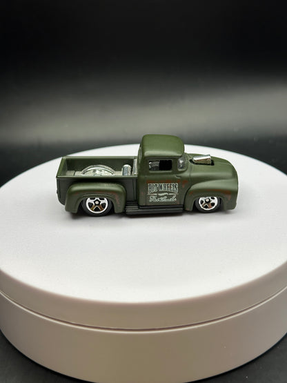 HOT WHEELS - CUSTOM 56 FORD TRUCK (2017) - HW HOT TRUCKS 2/10 - LOOSE