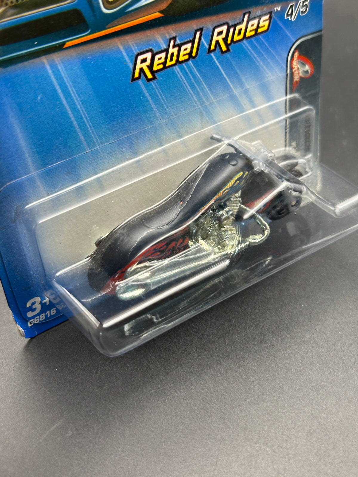 HOT WHEELS - SCORCHIN SCOOTER (2005) - HW REBEL RIDES 4/5