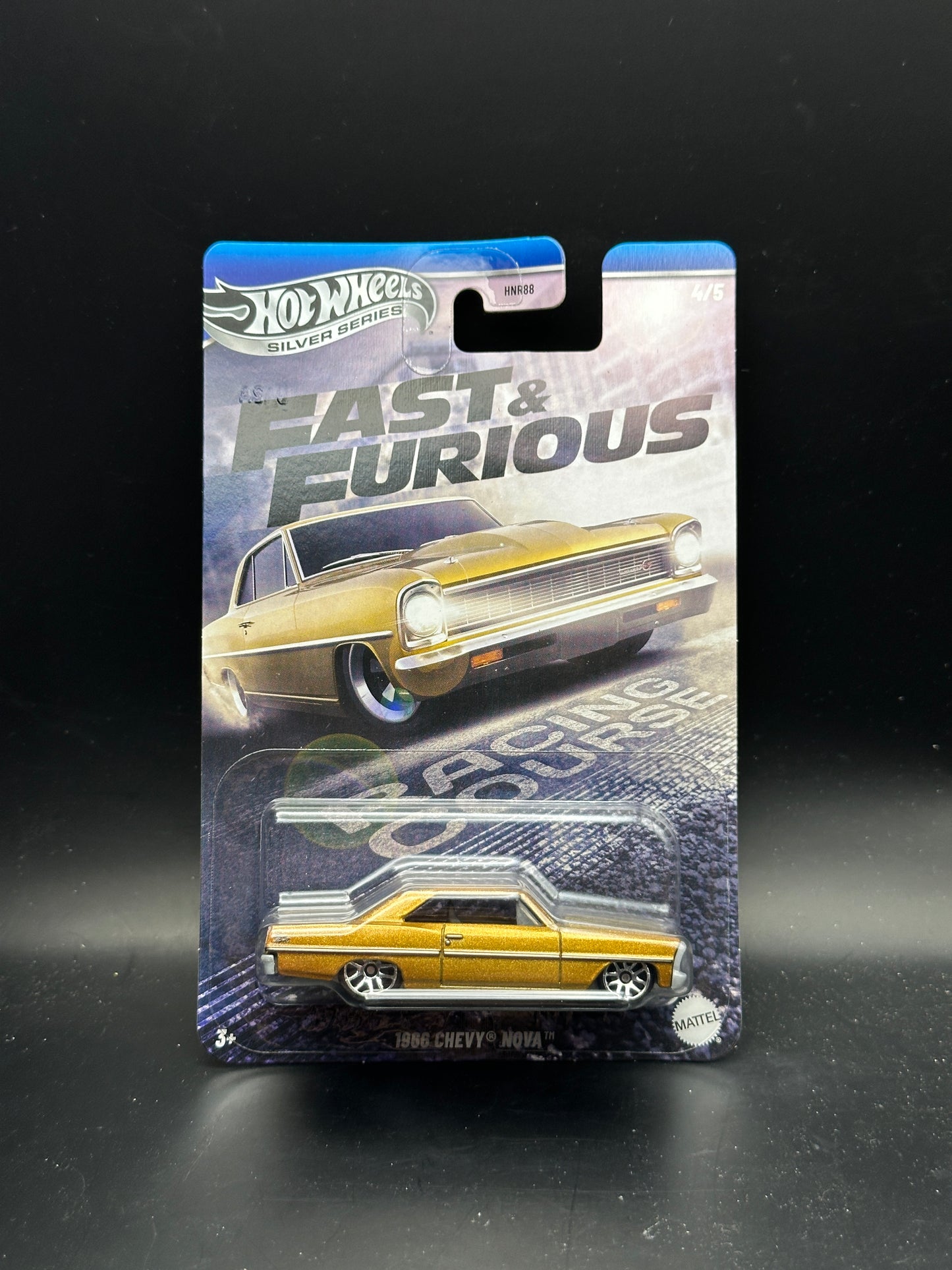 HOTWHEELS - 1966 CHEVY NOVA (2025) - FAST AND FURIOUS - RACING COURSE SERIES 4/5