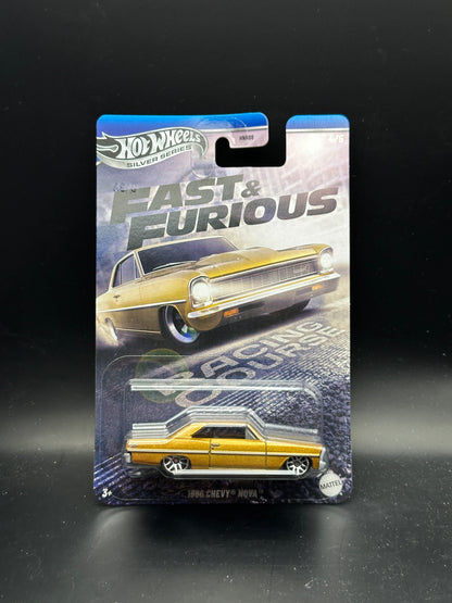 HOTWHEELS - 1966 CHEVY NOVA (2025) - FAST AND FURIOUS - RACING COURSE SERIES 4/5