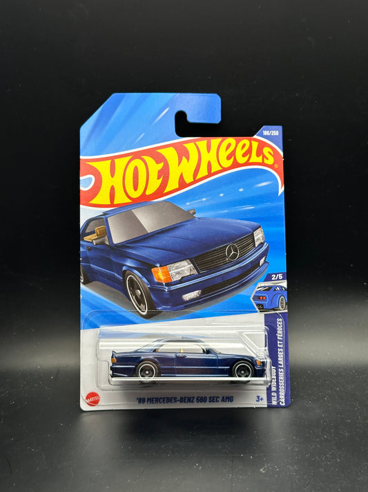 HOT WHEELS - 89 MERCEDES-BENZ 560 SEC AMG (2025) - HW WILD WIDEBODY 2/5