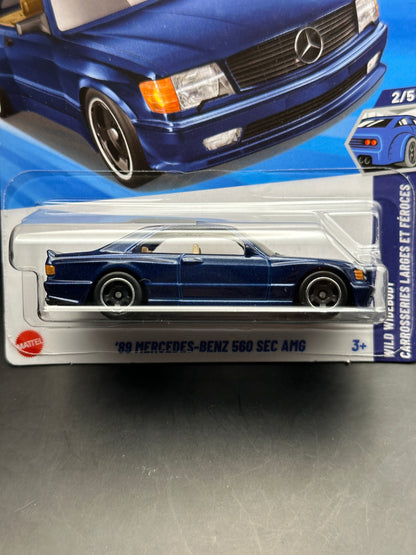 HOT WHEELS - 89 MERCEDES-BENZ 560 SEC AMG (2025) - HW WILD WIDEBODY 2/5