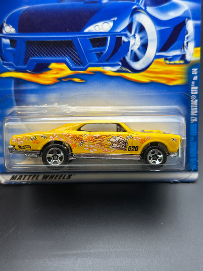 HOT WHEELS - 67 PONTIAC GTO (2001) - HW HIPPIE MOBILES 4/4