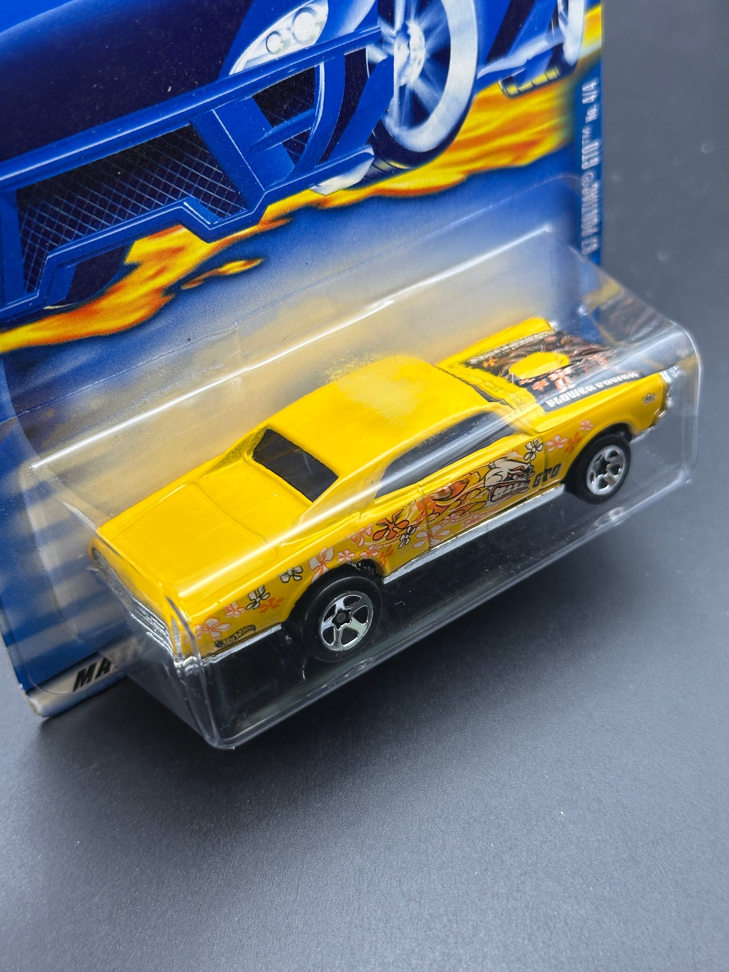 HOT WHEELS - 67 PONTIAC GTO (2001) - HW HIPPIE MOBILES 4/4