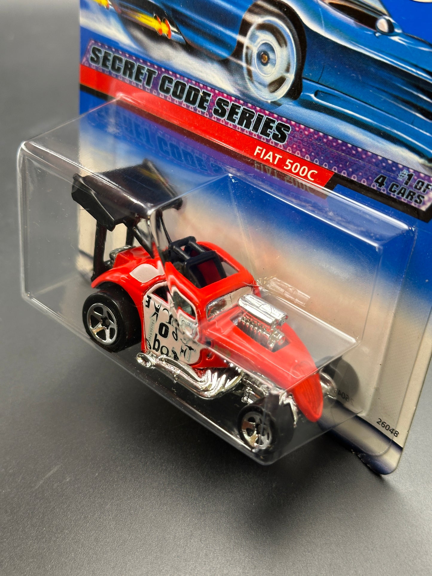 HOT WHEELS - FIAT 500C (2000) - HW SECRET CODE SERIES 1/4