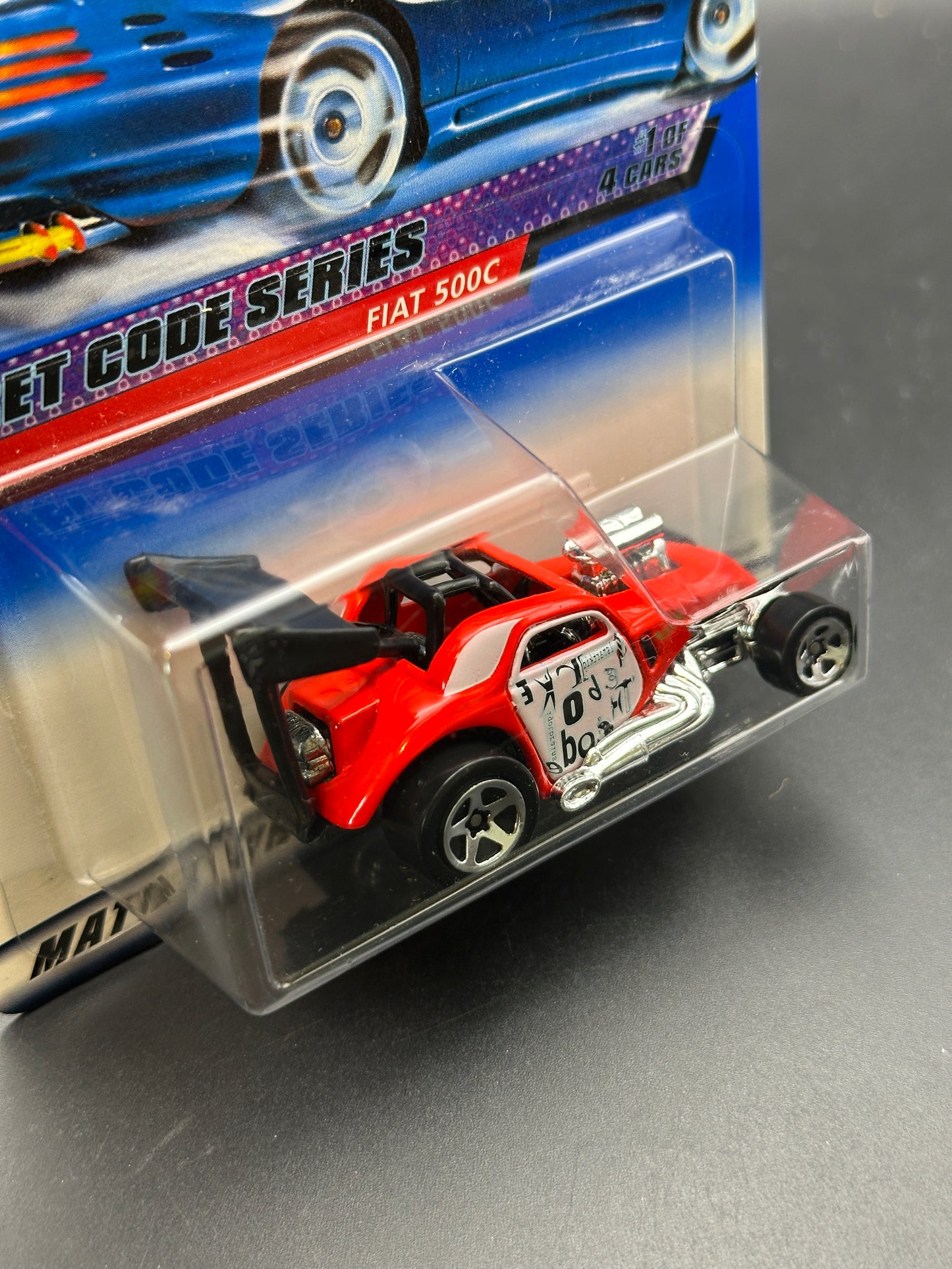 HOT WHEELS - FIAT 500C (2000) - HW SECRET CODE SERIES 1/4