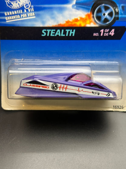 HOT WHEELS - STEALTH (1997) - HW SPY PRINT 1997