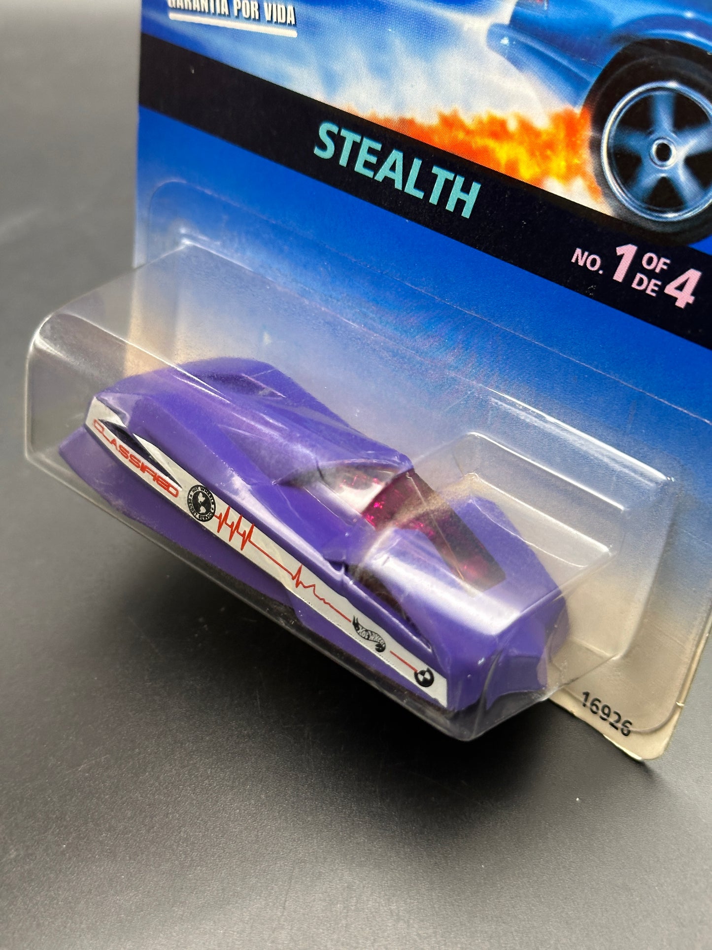 HOT WHEELS - STEALTH (1997) - HW SPY PRINT 1997