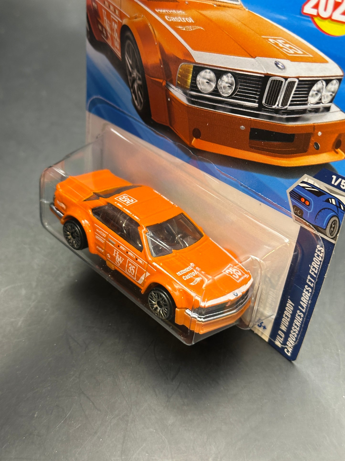 HOT WHEELS - BMW 635 CSi (2025) - HW WILD WIDEBODY 1/5