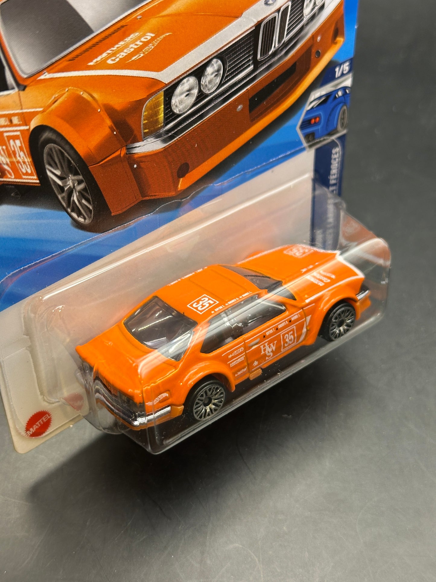 HOT WHEELS - BMW 635 CSi (2025) - HW WILD WIDEBODY 1/5