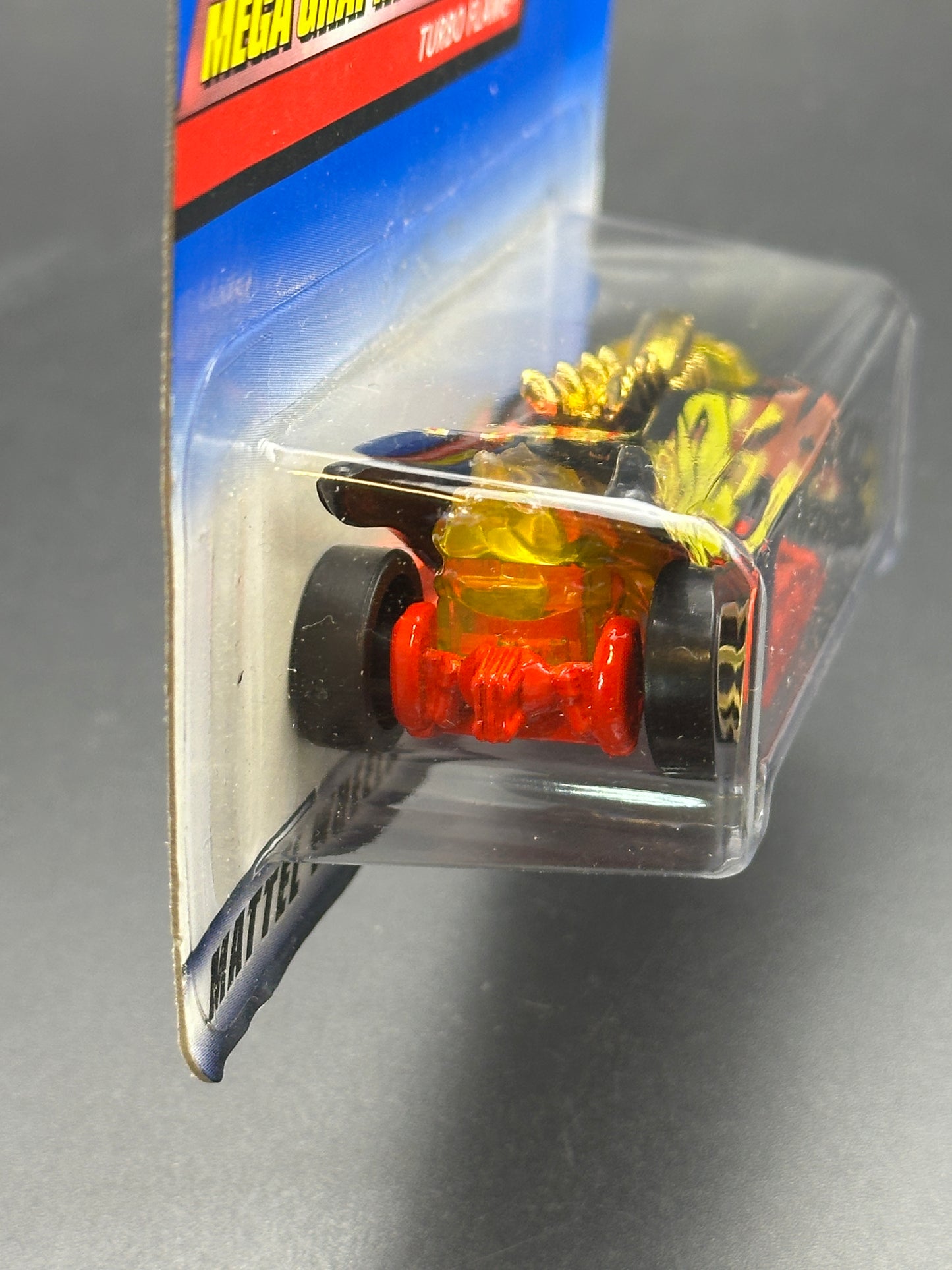 HOT WHEELS - TURBO FLAME (1999) - HW MEGA GRAPHICS 3/4
