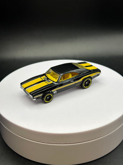 HOT WHEELS - 69 DODGE CHARGER 500 (2017) - HW MUSCLE MANIA 8/10 - LOOSE