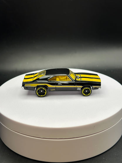 HOT WHEELS - 69 DODGE CHARGER 500 (2017) - HW MUSCLE MANIA 8/10 - LOOSE