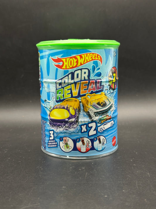 HOT WHEELS - COLOR REVEAL CARS - INCLUDES 2 CARS
