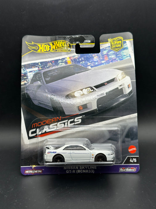 HOT WHEELS - NISSAN SKYLINE GT-R BCNR33 (2024) - CAR CULTURE - MODERN CLASSICS 4/5 - DAMAGE