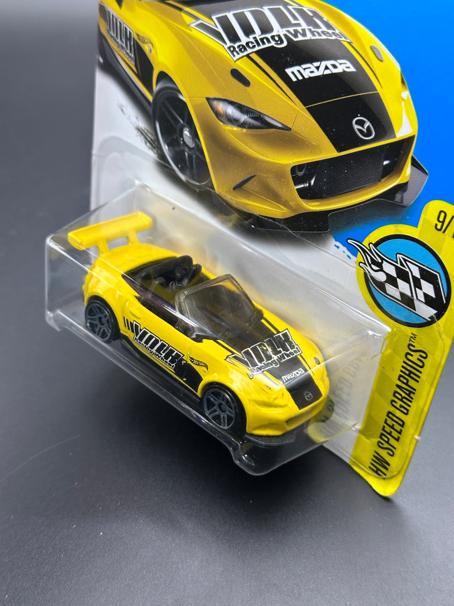 HOT WHEELS - 15 MAZDA MX5 MIATA (2017) - HW SPEED GRAPHICS 9/10