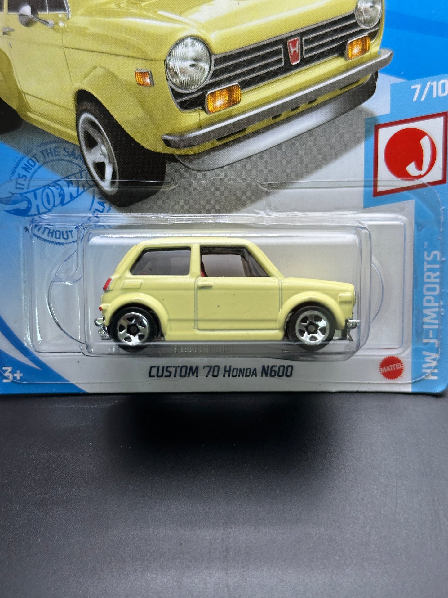 HOT WHEELS - CUSTOM 70 HONDA N600 (2021) - HW J-IMPORTS 7/10