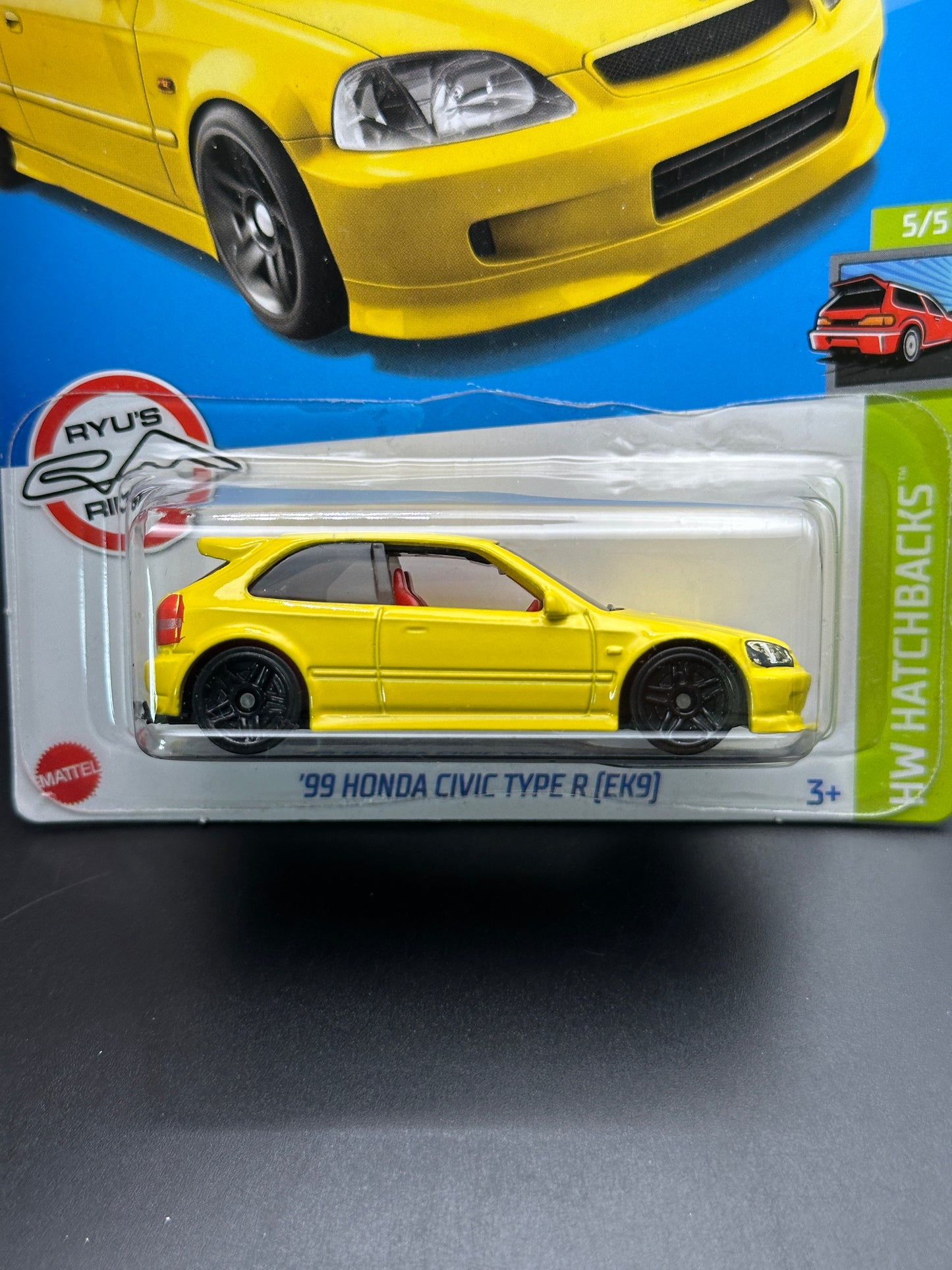 HOT WHEELS - 99 HONDA CIVIC TYPE R EK9 (2022) - HW HATCHBACKS 5/5
