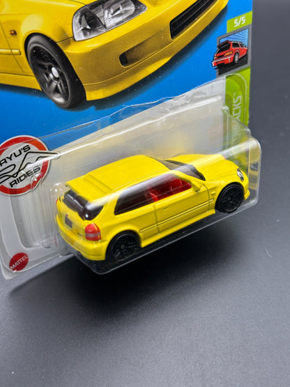 HOT WHEELS - 99 HONDA CIVIC TYPE R EK9 (2022) - HW HATCHBACKS 5/5