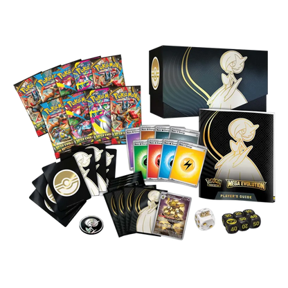 POKEMON TCG - MEGA EVOLUTION ELITE TRAINER BOX - ASSORTED