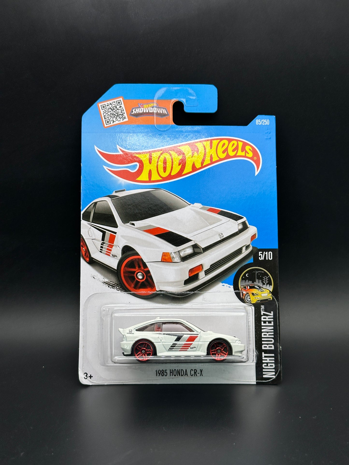 HOT WHEELS - 1985 HONDA CRX (216) - HW NIGHTBURNERZ 5/10