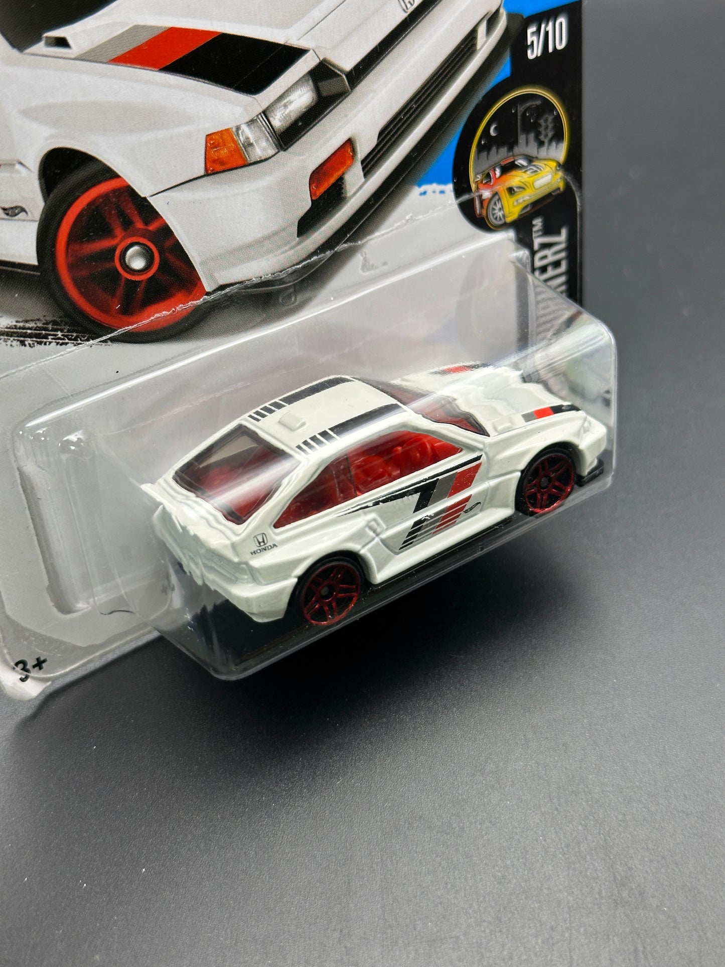 HOT WHEELS - 1985 HONDA CRX (216) - HW NIGHTBURNERZ 5/10