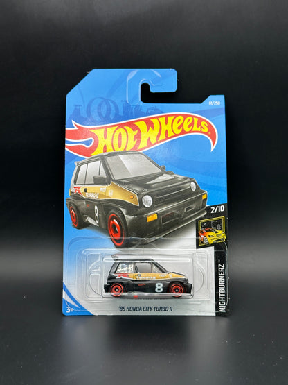 HOT WHEELS - 85 HONDA CITY TURBO II (2019) - HW NIGHTBURNERZ 2/10