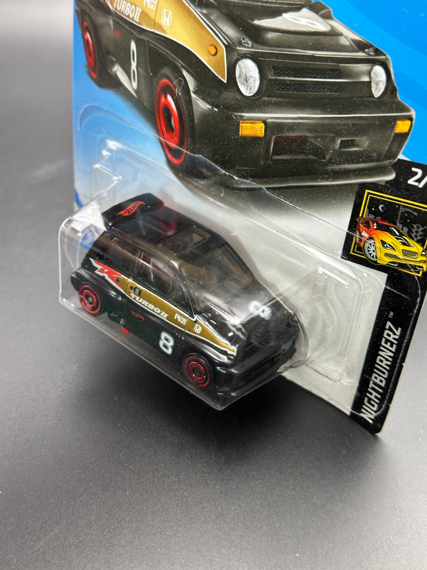 HOT WHEELS - 85 HONDA CITY TURBO II (2019) - HW NIGHTBURNERZ 2/10