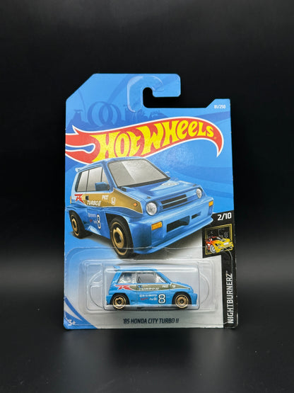 HOT WHEELS - 85 HONDA CITY TURBO II (2019) - HW NIGHTBURNERZ 2/10