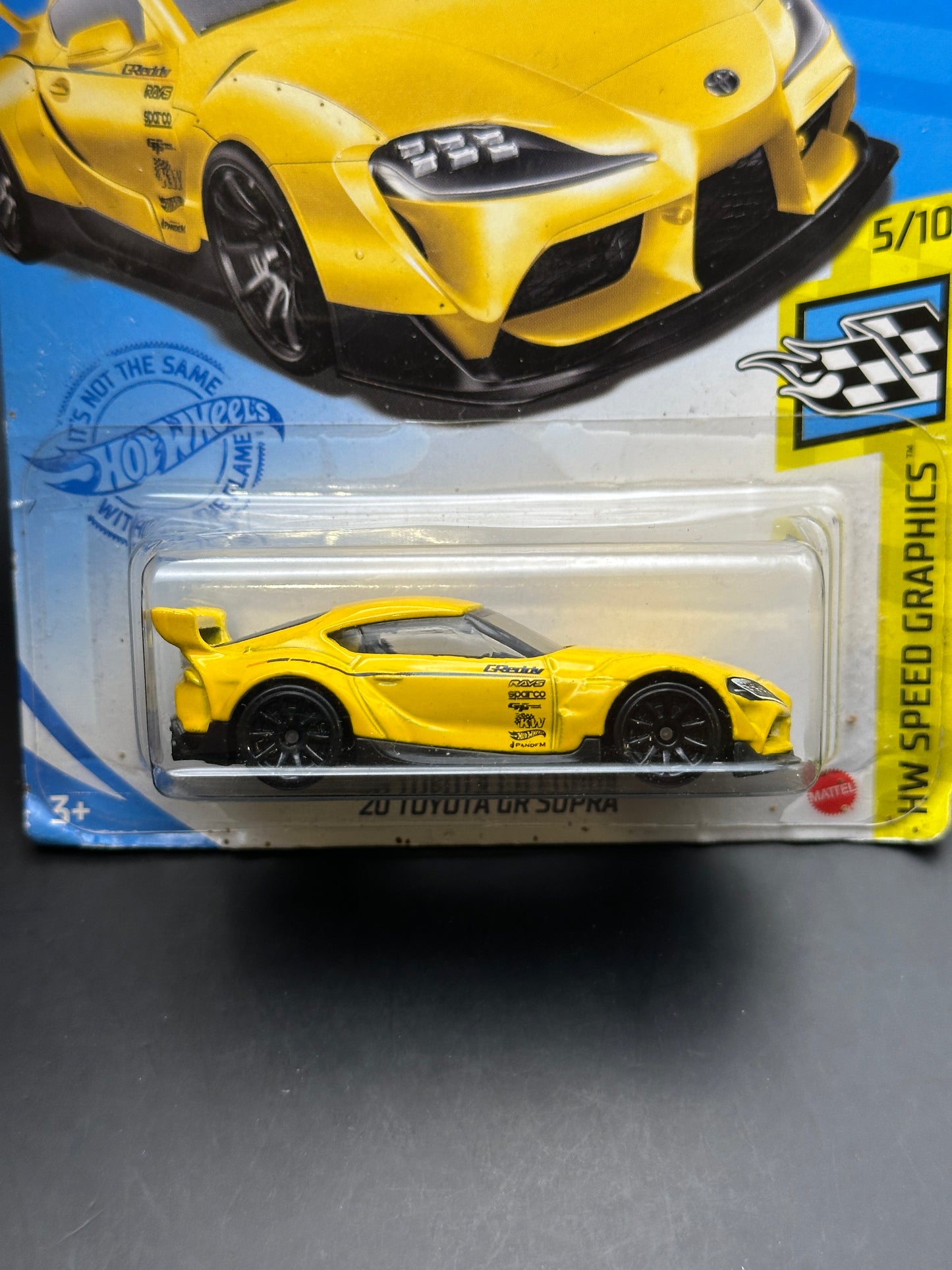 HOT WHEELS - 20 TOYOTA GR SUPRA (2021) - HW SPEED GRAPHICS 5/10