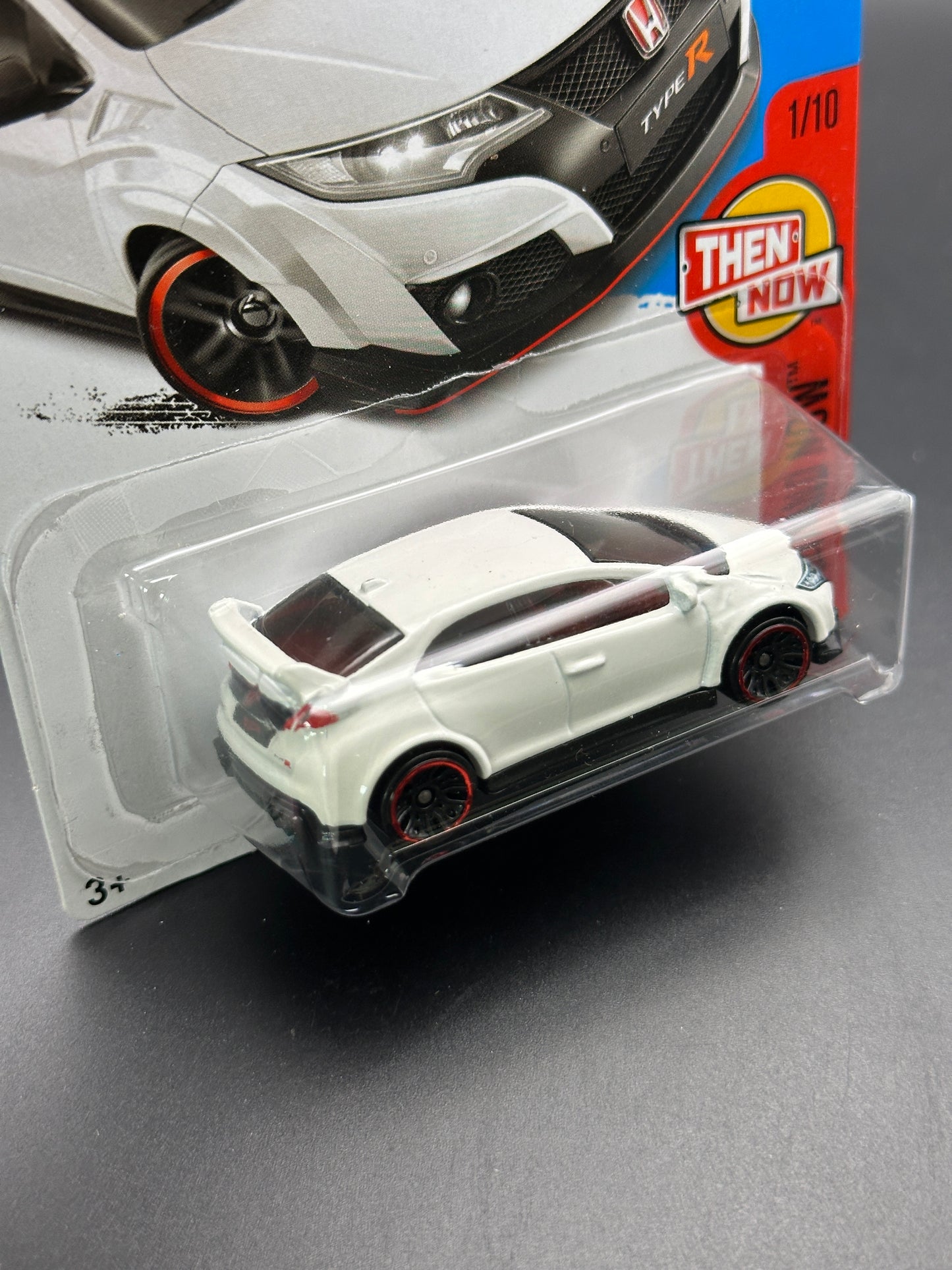 HOT WHEELS - 16 HONDA CIVIC TYPE R (2017) - HW THEN AND NOW 1/10