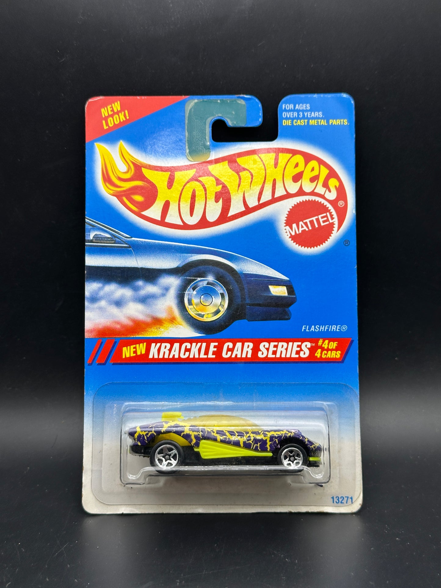 HOT WHEELS - FLASHFIRE (1995) - HW KRACLE CAR SERIES 4/4