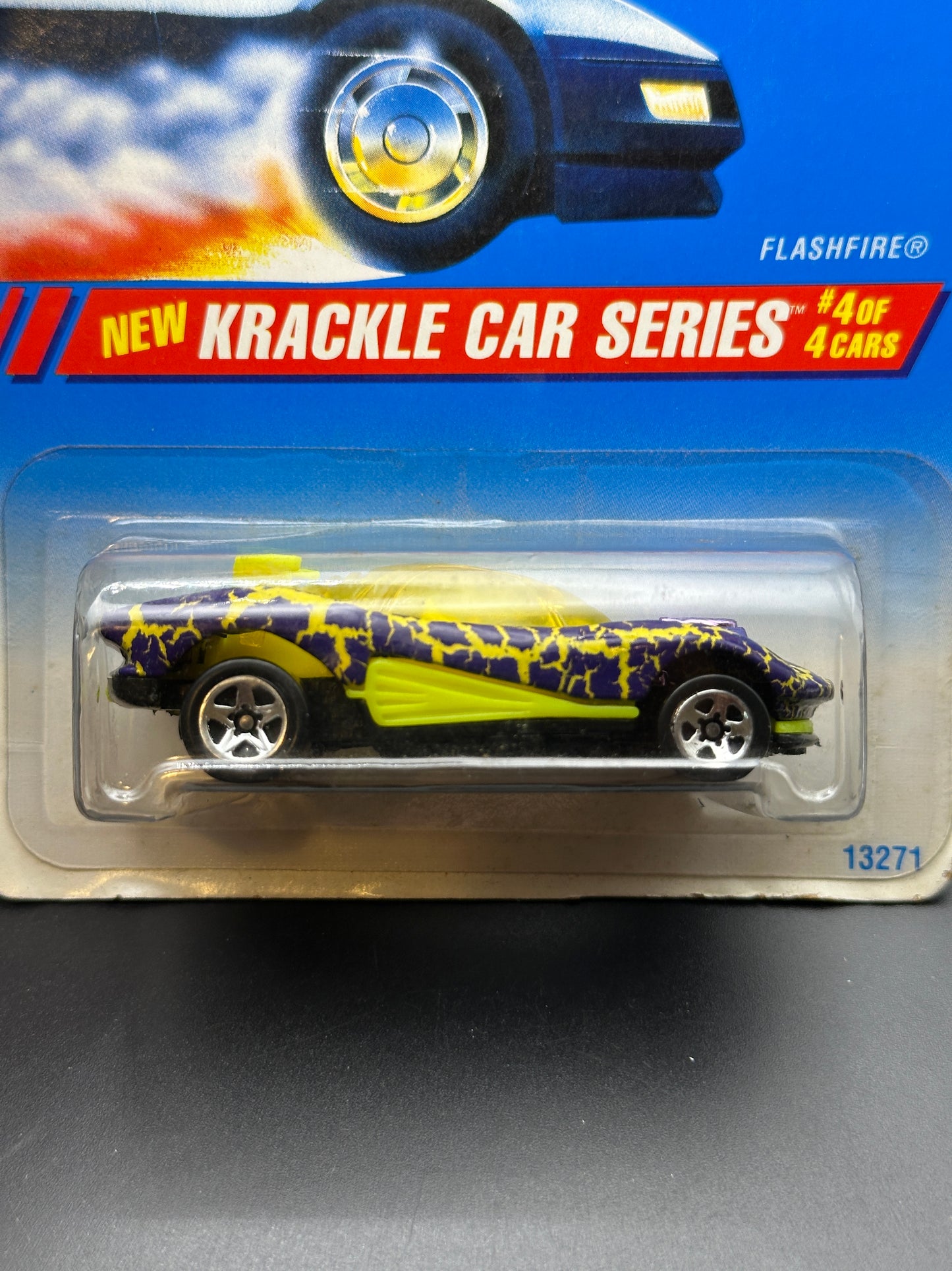 HOT WHEELS - FLASHFIRE (1995) - HW KRACLE CAR SERIES 4/4