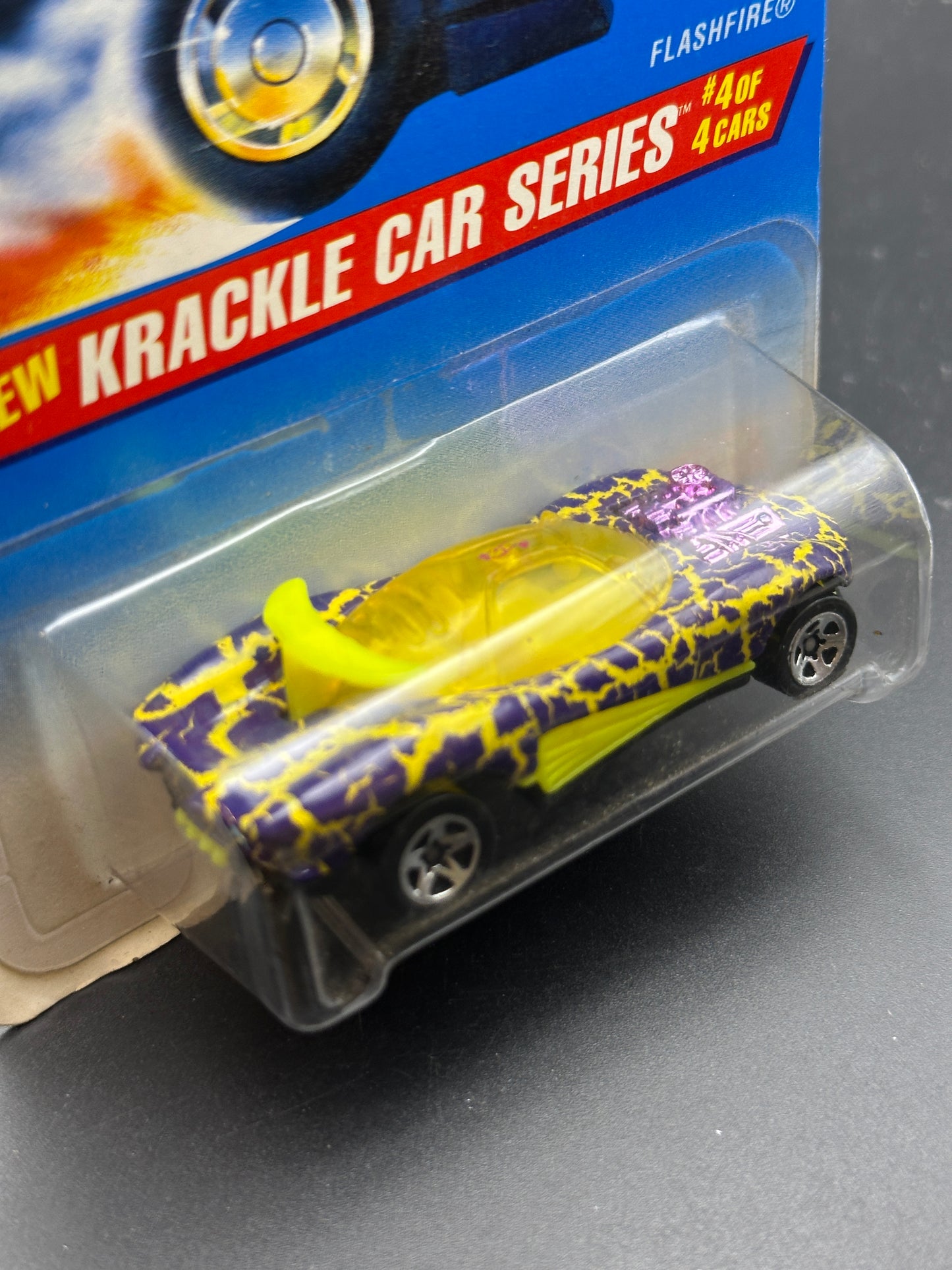 HOT WHEELS - FLASHFIRE (1995) - HW KRACLE CAR SERIES 4/4