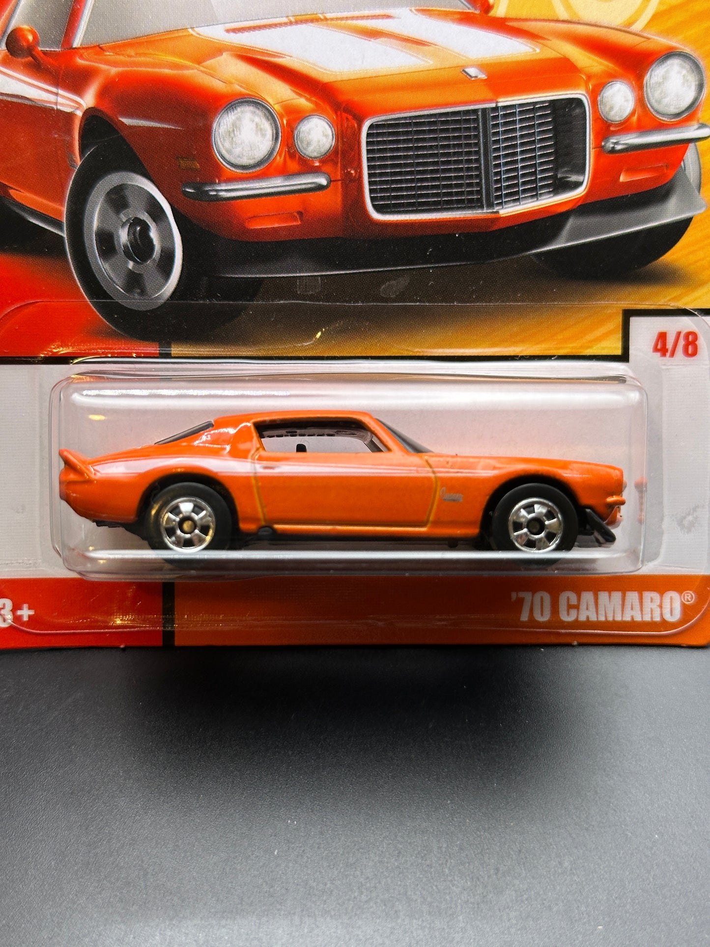 HOT WHEELS - 70 CAMARO (2019) - HW THROWBACK SERIES 2 4/8