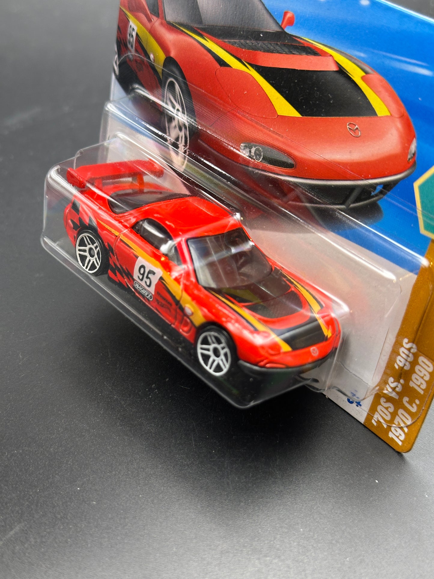 HOT WHEELS - 95 MAZDA RX7 DRIFT (2025) - HW 70s VS 90s 9/10