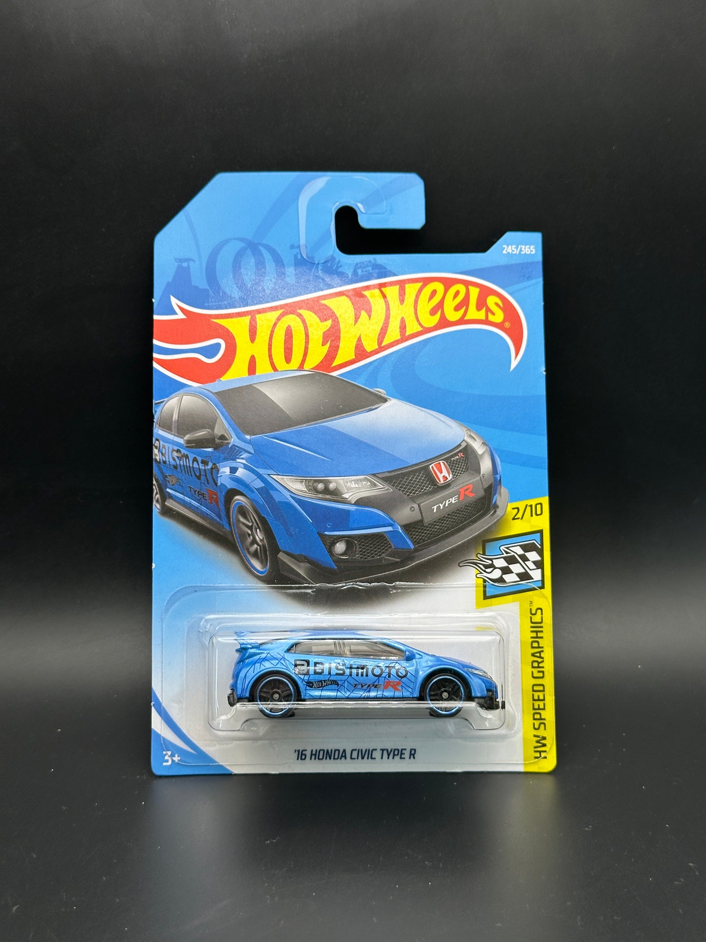 HOT WHEELS - 16 HONDA CIVIC TYPE R (2018) - HW SPEED GRAPHICS 2/10
