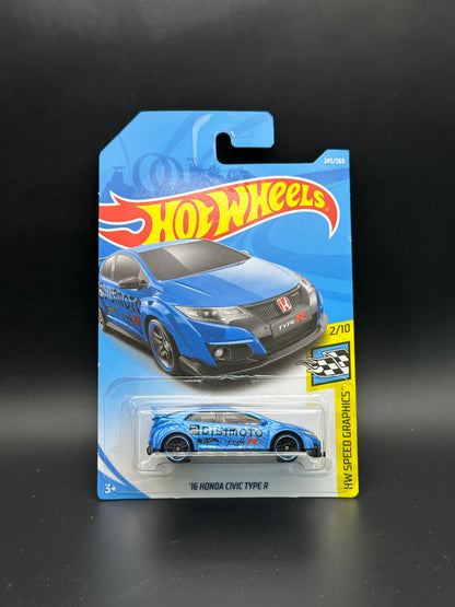 HOT WHEELS - 16 HONDA CIVIC TYPE R (2018) - HW SPEED GRAPHICS 2/10