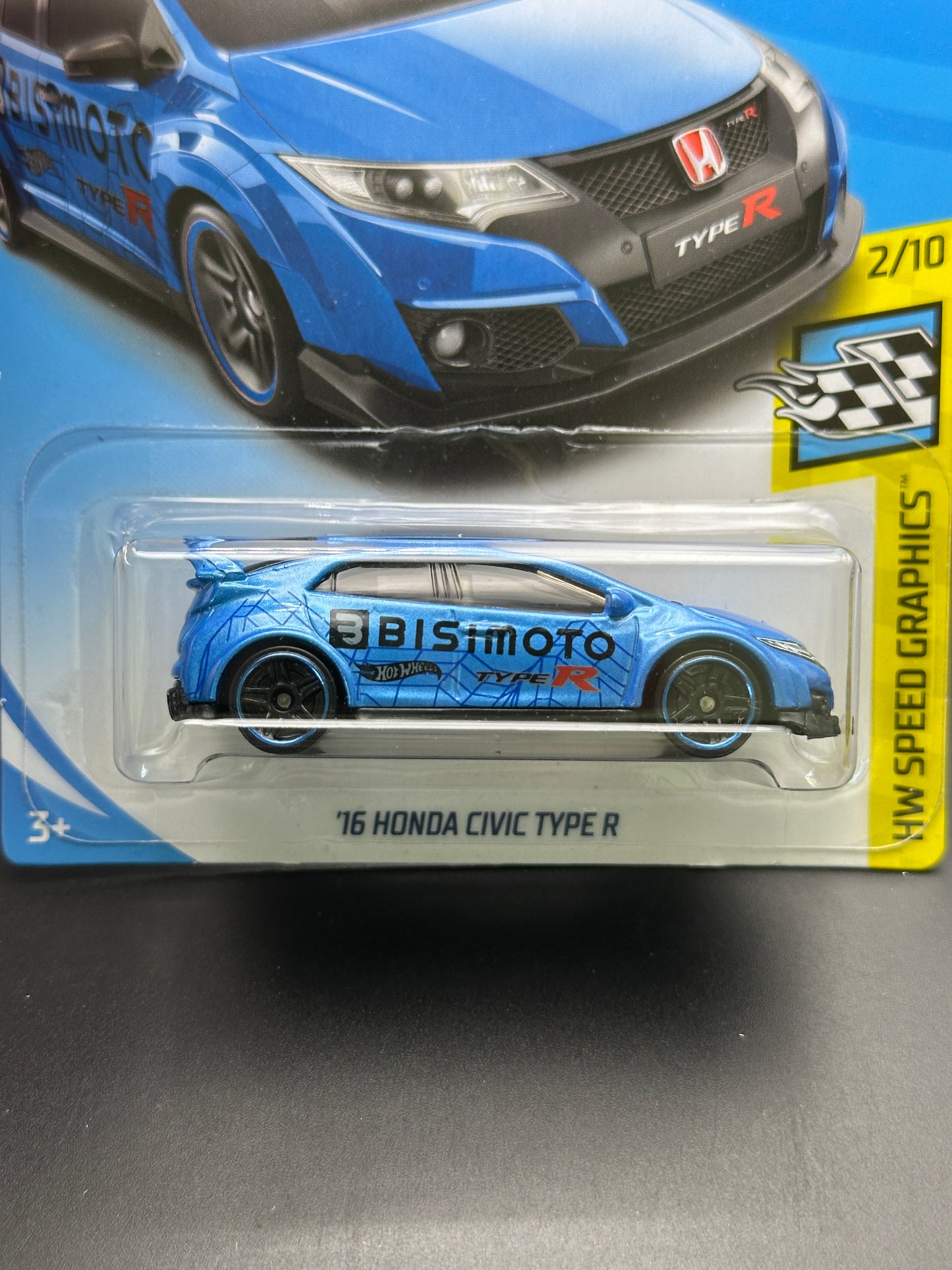 HOT WHEELS - 16 HONDA CIVIC TYPE R (2018) - HW SPEED GRAPHICS 2/10