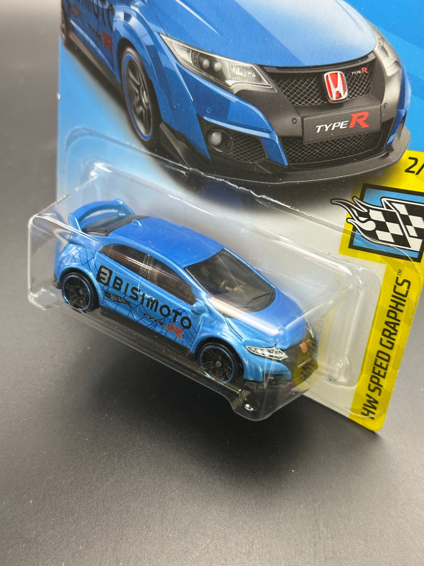 HOT WHEELS - 16 HONDA CIVIC TYPE R (2018) - HW SPEED GRAPHICS 2/10