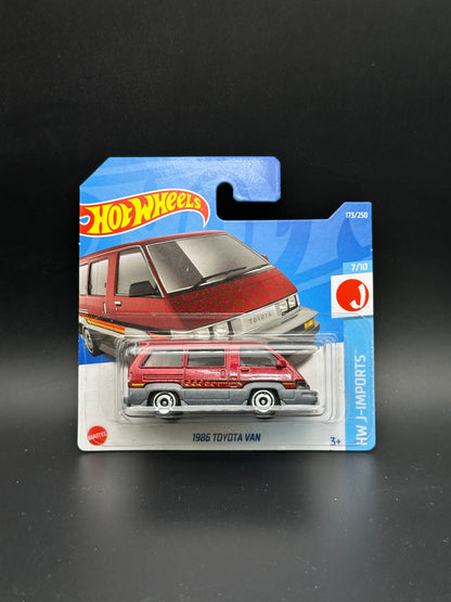 HOT WHEELS - 1986 TOYOTA VAN (2022) - HW J-IMPORTS 7/10