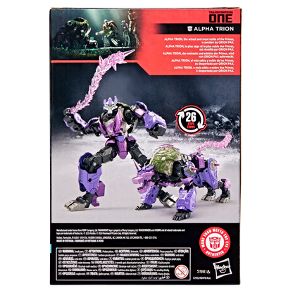 TRANSFORMERS STUDIO SERIES - TRANSFORMERS ONE - ALPHA TRION - ACTION FIGURE