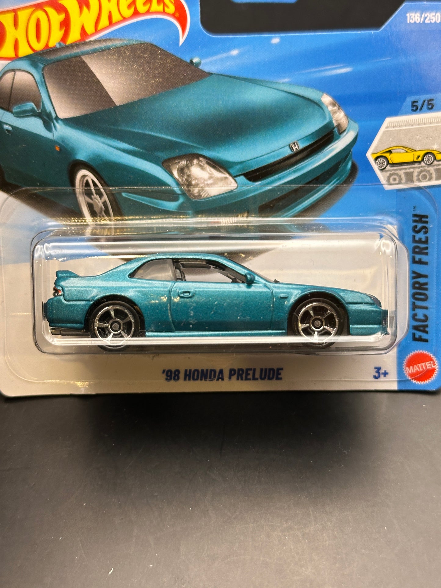 HOT WHEELS - 98 HONDA PRELUDE (2026) - HW FACTORY FRESH 5/5