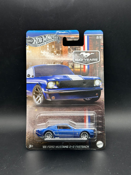 HOT WHEELS - 65 FORD MUSTANG 2 + 2 FASTBACK (2025) MUSTANG 60 YEARS 5/5 - CHASE